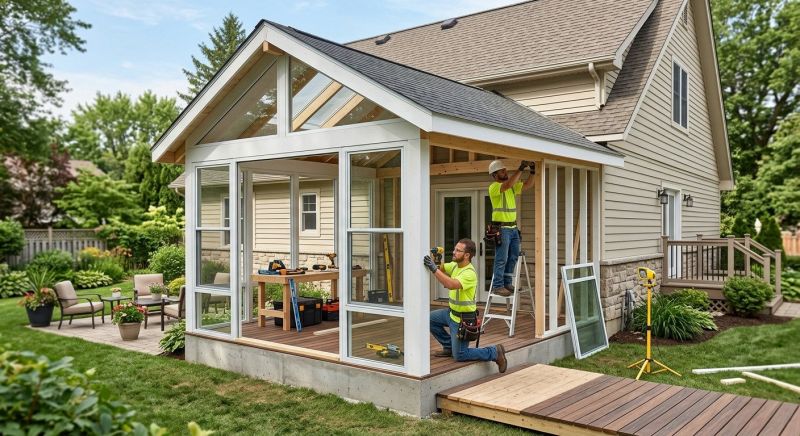 Deck Enclosure Construction in Cincinnati, OH