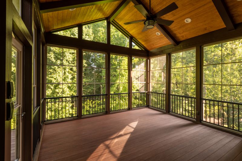Porch Enclosure Installation in Asheville, NC